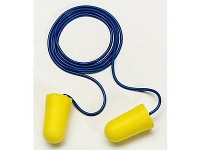 3M 312-1223 Taper Fit Corded Earplugs, 32 NRR , 3m ear plugs, ear plugs in bulk, buy earplugs