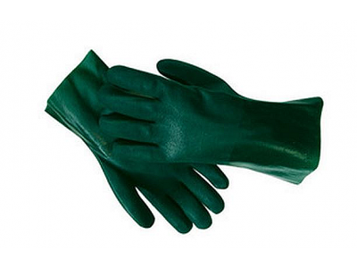 PVC Sandpaper Grip Gloves, 12"