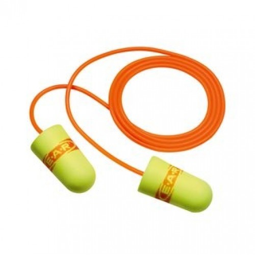 3M 311-1254 EARsoft Super Fit Corded EarPlugs, 33 NRR 