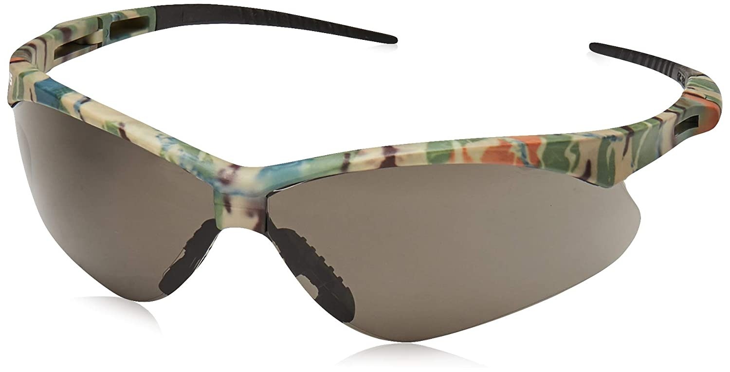 Nemesis Safety Glasses (22609) Camo Frame & Gray AntiFog Lens