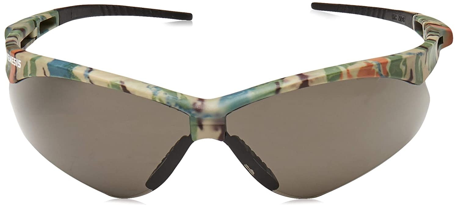 Nemesis Safety Glasses (22609) Camo Frame & Gray AntiFog Lens