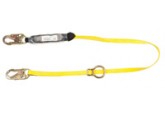 MSA 6' Twin-Leg Lanyard with LC Snaphook and GL 3100 Anchorage