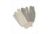 PVC Dotted Cotton Gloves-Large