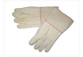 30 oz Hot Mill Gloves Burlap Lined with 4.5" Gauntlet Cuff