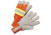Radnor 64057041 Premium 3M Reflective Pigskin Insulated Drivers Gloves