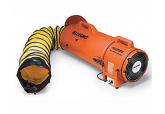 Allegro 9536-15 Axial 8'' DC Plastic Blower with Canister and 15' Ducting 
