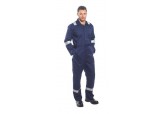 Portwest F813 Poly / Cotton Navy Blue Coveralls