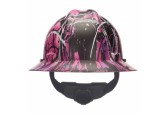 MSA 10204779 V-Gard Hydro Dip Full Brim Hard Hat with Fas-Trac Suspension - Muddy Girl