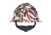 MSA 10204780 V-Gard Hydro Dip Full Brim Hard Hat with Fas-Trac Suspension - One Nation