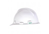 MSA White Hard Hat with Ratchet Suspension 475358, msa hard hats online