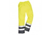 Waterproof HI Visibility Yellow Traffic Pants with Reflective Stripes 