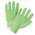 Cotton Corded Double Palm Glove, 18 oz-Hi-Viz Green (DZ)