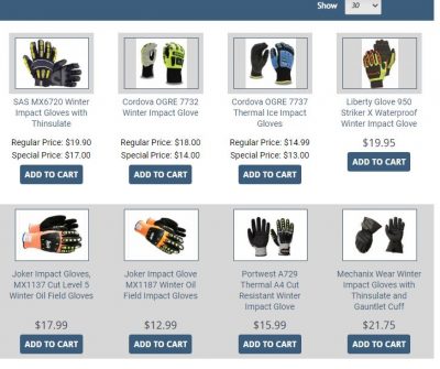 Buy Waterproof Impact Gloves!